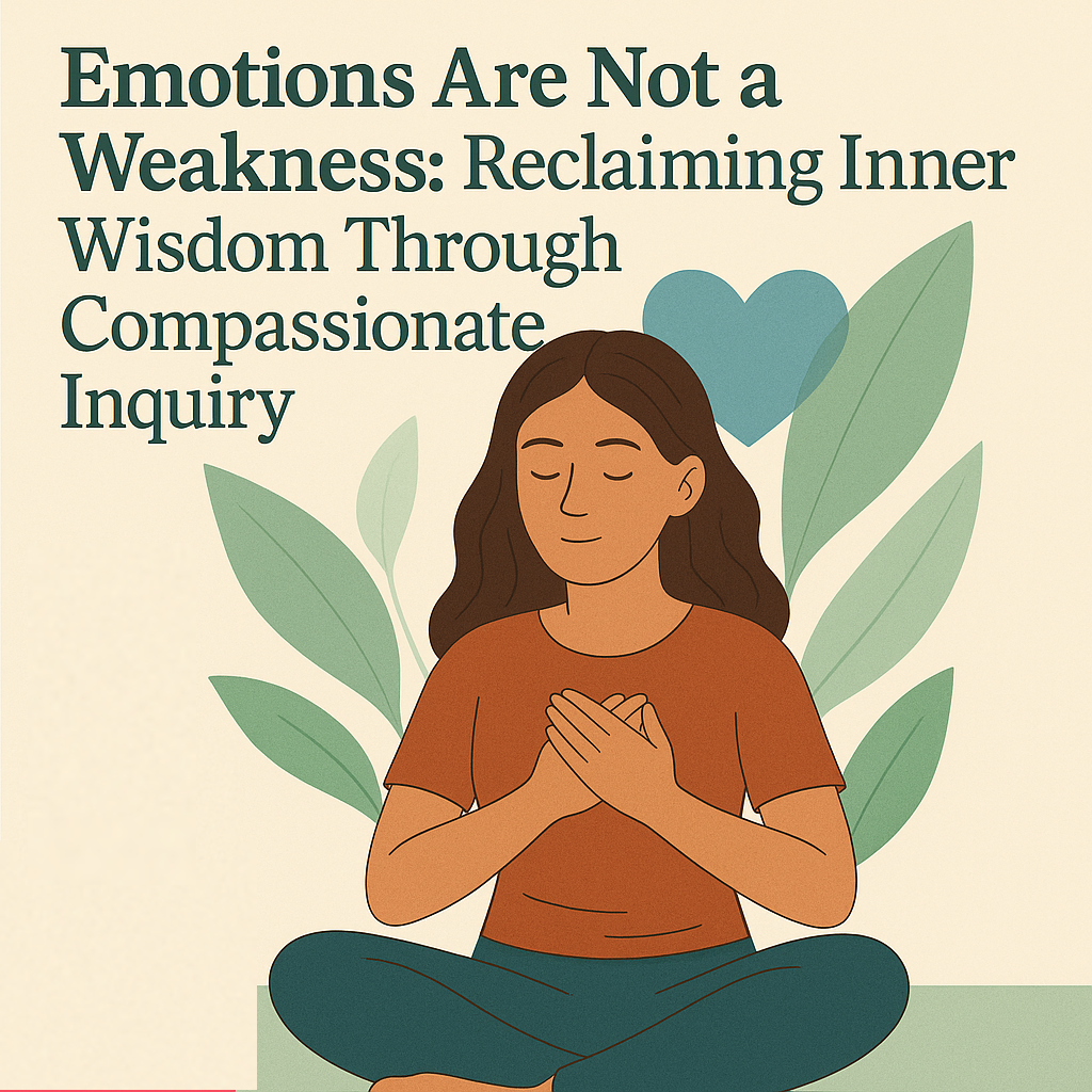 Emotions Are Not a Weakness: Reclaiming Inner Wisdom Through Compassionate Inquiry
