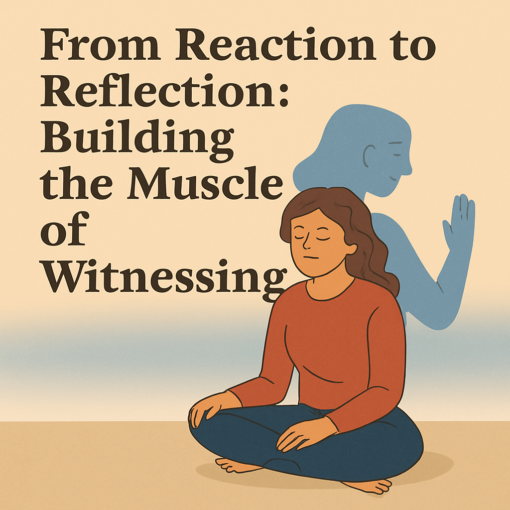 From Reaction to Reflection: Building the Muscle of Witnessing