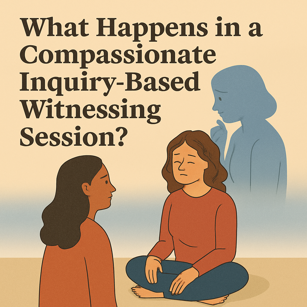 What Happens in a Compassionate Inquiry-Based Witnessing Session?